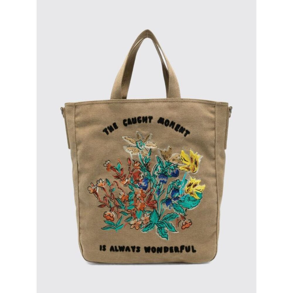 Paul Smith Men Floral Print Tote Bag Paul Smith In Recycled Technical Fabric